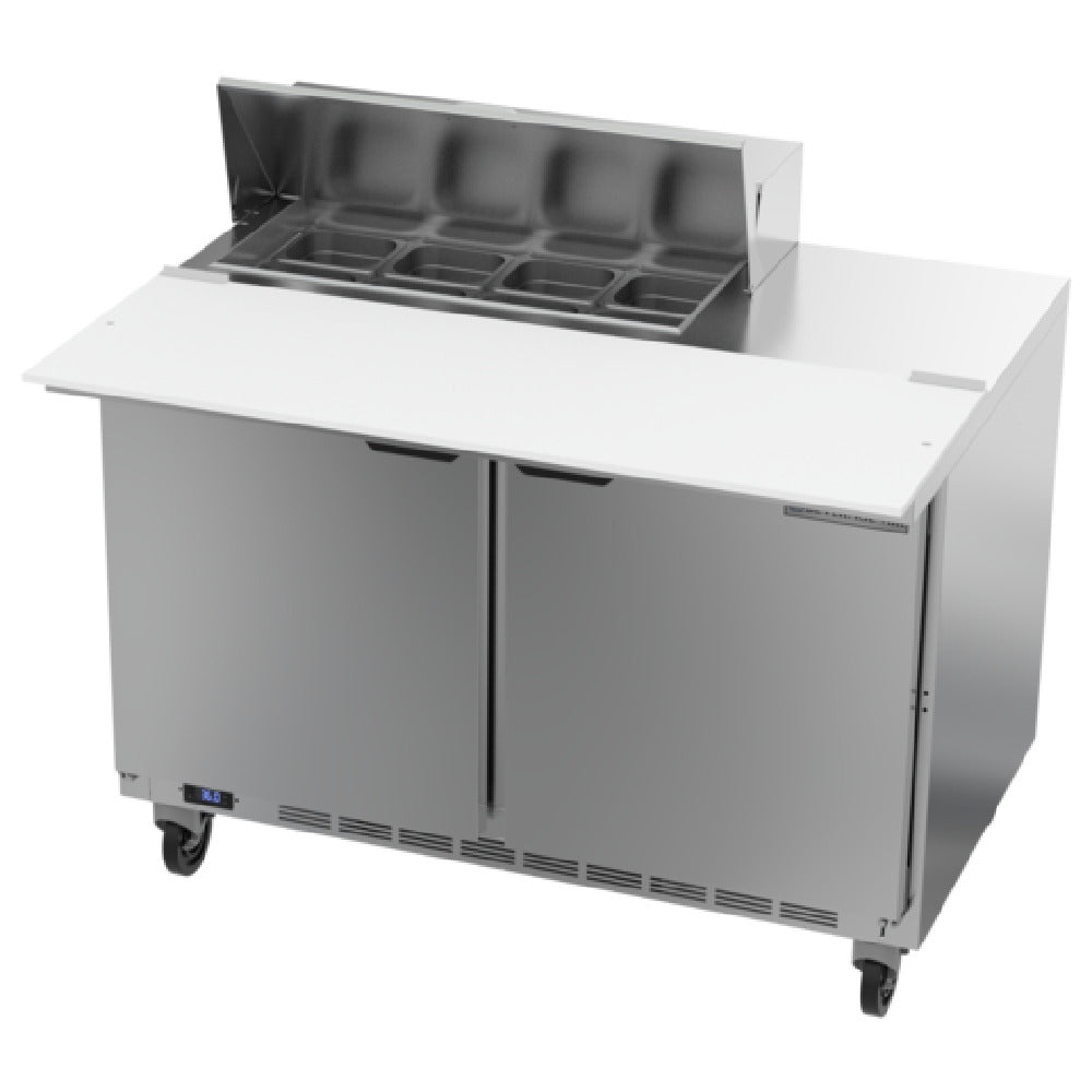 Beverage Air SPE48HC-08C Sandwich Top Refrigerated Counter Two-section 48"W