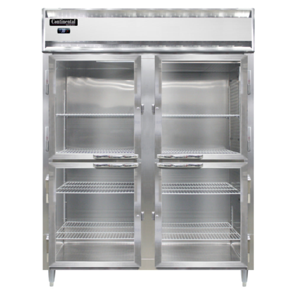 Continental Refrigerator DL2WE-SA-PT-HD-GD-SD Designer Line Heated Cabinet 52 Cubic Ft. Capacity