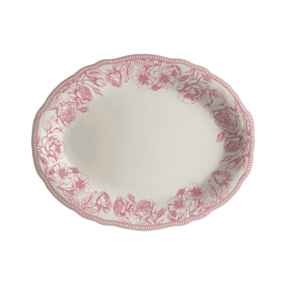 Steelite HL52763873 Oval Platter 12.625" X 9.75" Carolyn