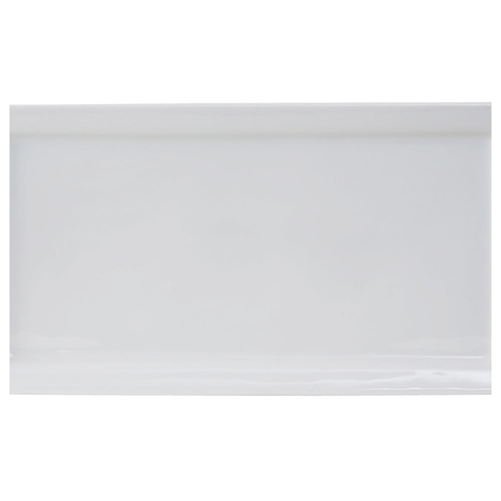 Tuxton GSP-552 Plate 15-1/2" X 8" X 1" H Rectangular