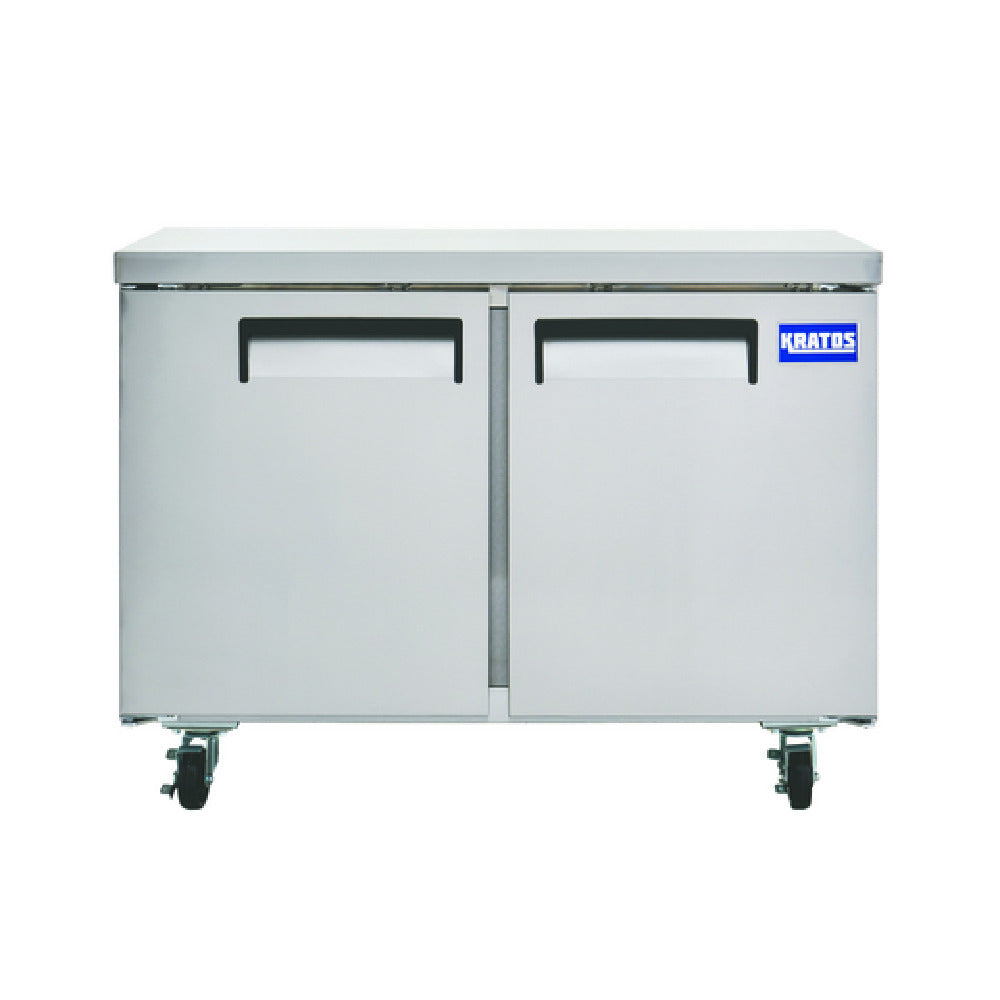 Hubert 157293 - Kratos Undercounter Refrigerator, 48"W, 11.9 Cu. Ft. Capacity