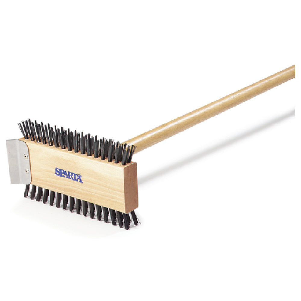 Carlisle 4002600 Carlisle Sparta® Broiler Master Brush 30-1/2"L Treated Wooden Head