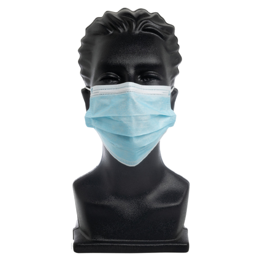 Hubert 46018 - Disposable Face Mask, 7" X 3-1/2", Ear Loops