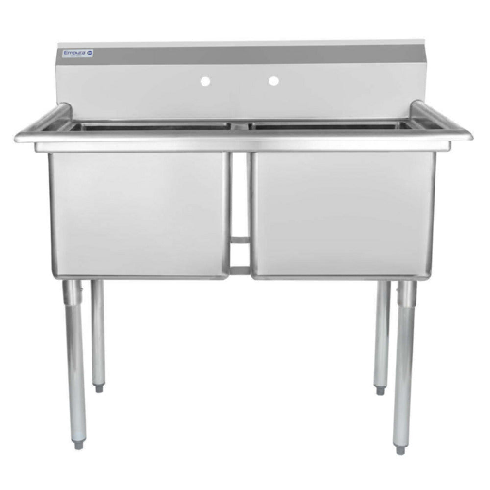 Empura ESD21818 - Sink, 43"W X 23.5"D X 44.25"H, (2) Compartment