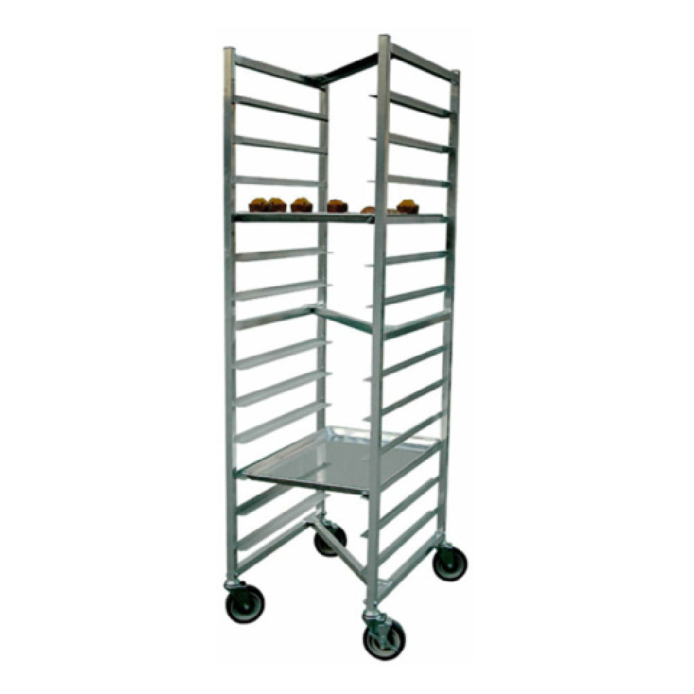 Hubert 46766 - Kratos® Nesting Bakery Pan Rack, Holds 12 Pans, 21"W X 26"D X 70"H
