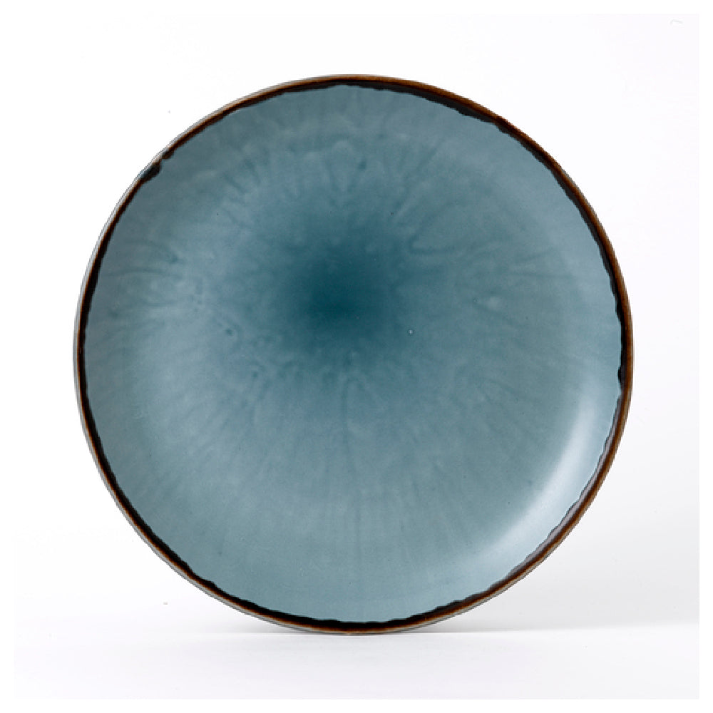 Arc Cardinal HBL28 Dudson Harvest Blue Coupe Plate (D:11.25'') Vitrified Ceramic