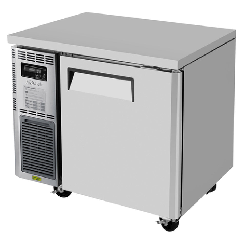 Turbo Air JUF-36-N J Series Side Mount Undercounter Freezer One-section 35-3/8"W X 27-1/2"D X 28-3/4"H