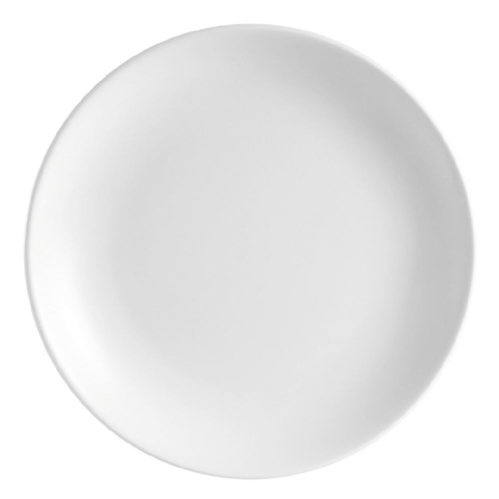 CAC China H-CP16 Hampton Plate 10-1/2" Dia. X 1-1/4"H Round