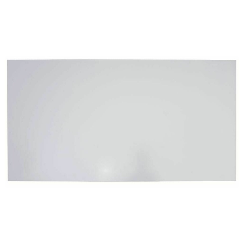 Hubert 56431 - Magnetic Dry Erase Sign, Blank, 49"L X 26"H