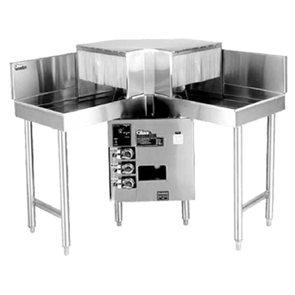 Glastender GT-18+2-IC Glasswasher Station Corner Pass-thru 42"W X 19"D O.A.