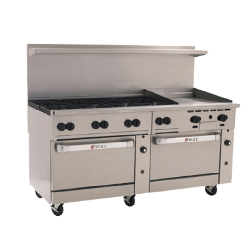 Wolf C72SS-8B24G_LP Challenger XL™ Restaurant Range 72" Gas