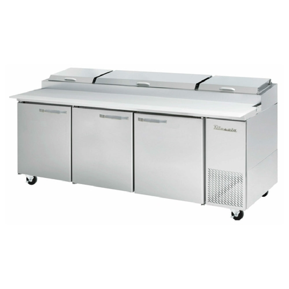 Blue Air BAPP93-HC - Pizza Prep Table, Three-section, 93-1/4"W