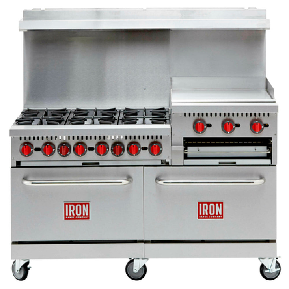 Iron Range IR-6B24RG Commercial Range Natural Gas 60"W