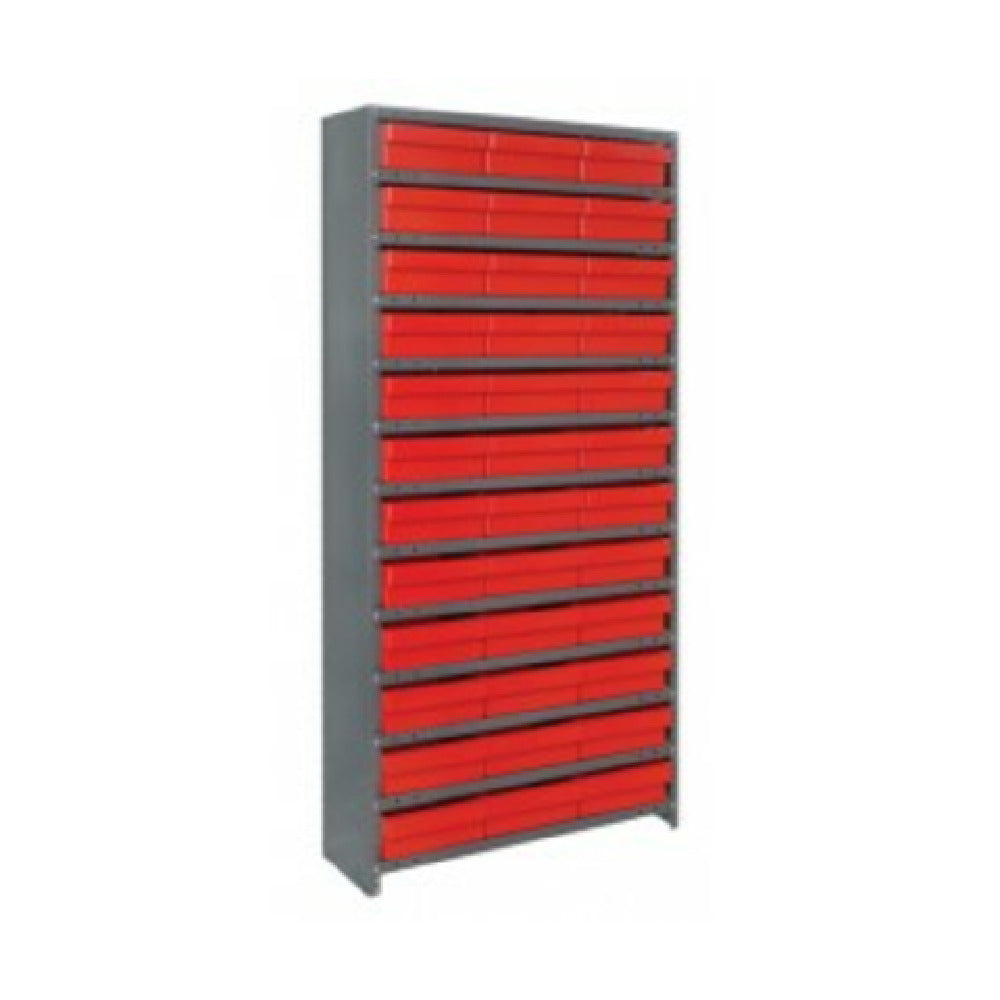 Quantum CL1275-801_YELLOW - Shelving Unit, Closed, 12"D X 36"L X 75"H