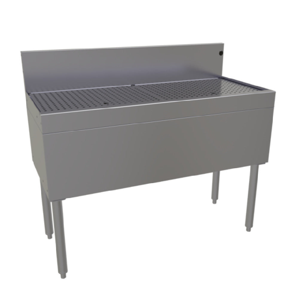 Glastender DBA-42 Underbar Drainboard Free Standing 42"W X 19"D