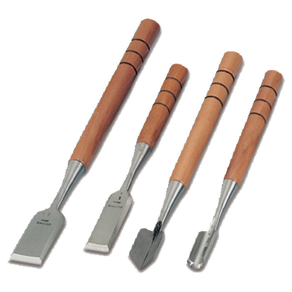 JB Prince C531 Executive Ice Carving Set Includes: (2) Straight Chisels (1) Gouge Chisel