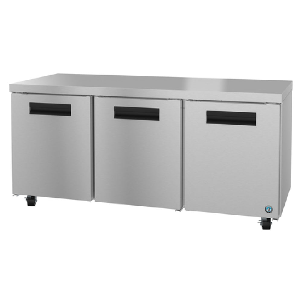 Hoshizaki UR72B-01 - Steelheart Series Undercounter Refrigerator, Reach-in, Three-section