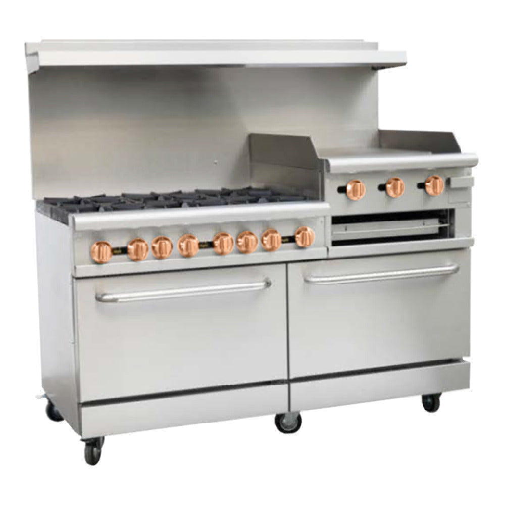 Copper Beech CBR-60-RG24 Restaurant Range Gas 60"W