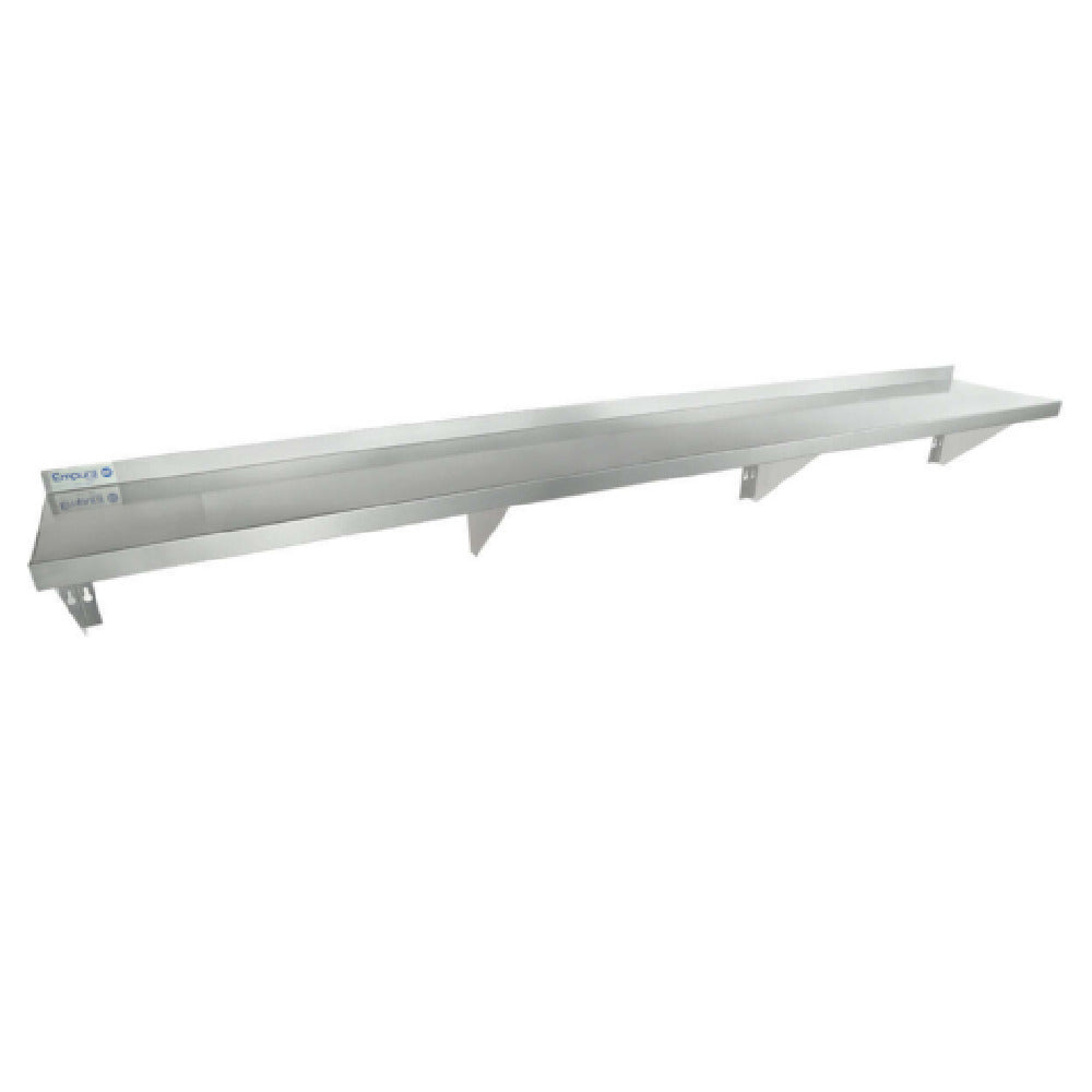 Empura 1284WS18G - Wall Mount Storage Shelf, 84"W X 12"D X 13"H, Standard Duty