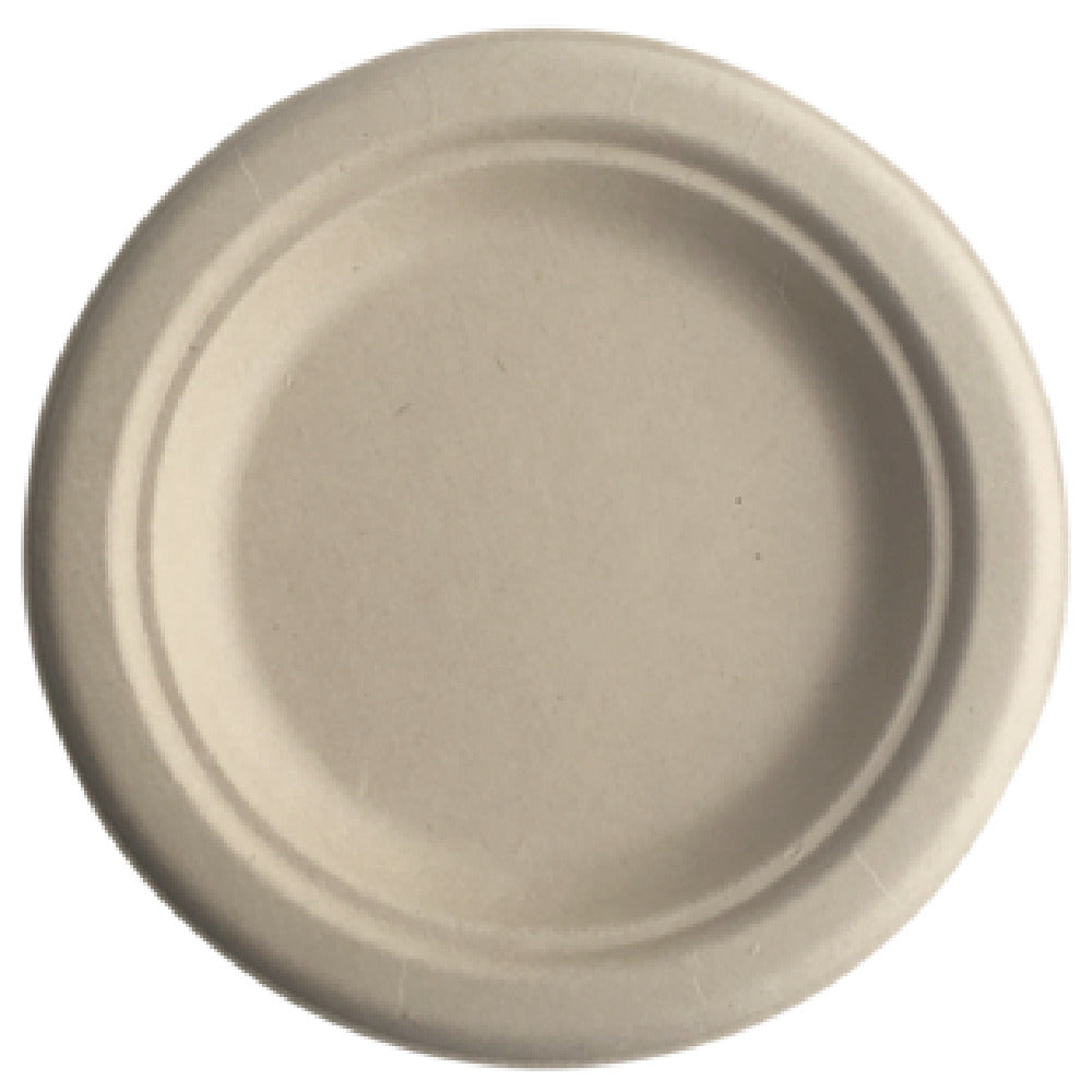 JMC Janitorial JMCBEFRP6EB - ECO Plate, 6" Round, Bamboo Fiber (1000 Per Case)
