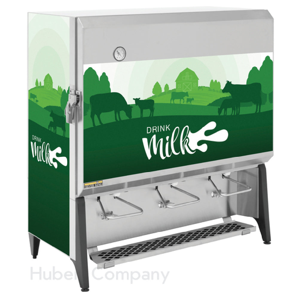 Hubert 10148 - Magnetic Sign, Green Farm "Drink Milk", For #48713