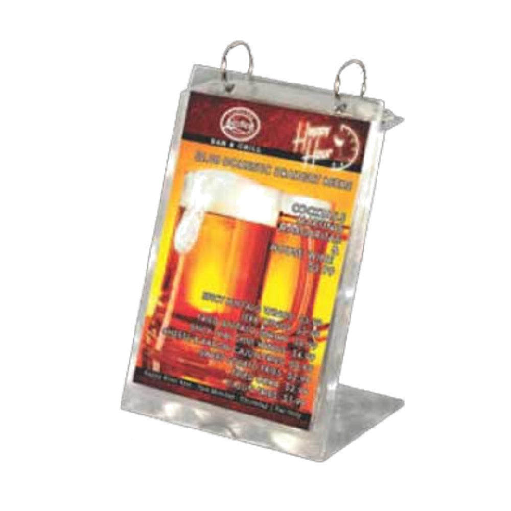 Menu Solutions TOPBPP Page Protectors For Top Ring Tents Holds 5" X 7" Insert