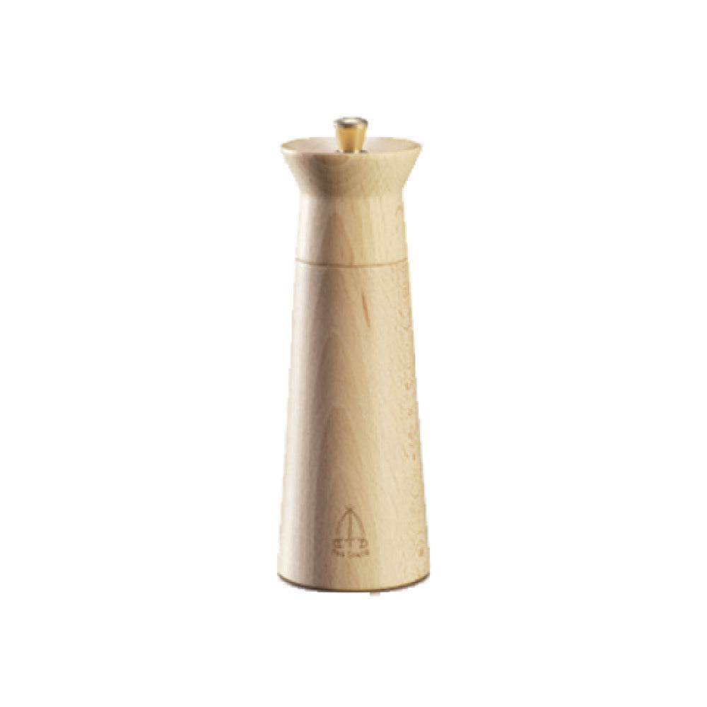 Omcan 43705 (43705) TRE SPADE Nabucco Series Salt Mill 15cm (5.91") Tall Ceramic Conic Mechanisms