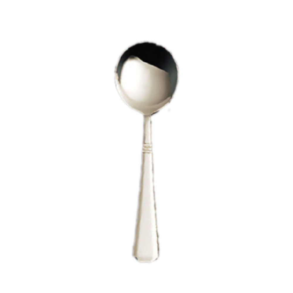 Bon Chef S3401S Cordoba Bouillon Spoon 6.69" 18/10 Silverplated