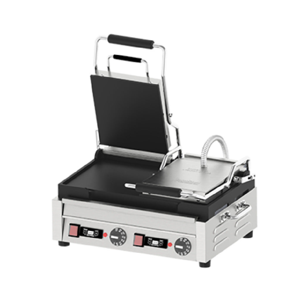 Omcan 42913 (PG-CN-0711-FT) Panini Grill Double 18"W X 10"D Cooking Surface