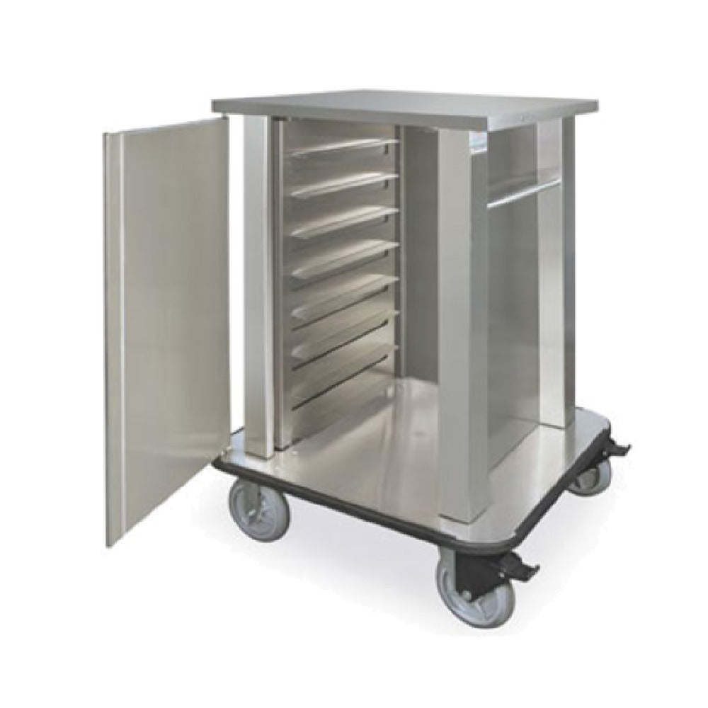 Piper Products TQM2-L32 - Hospital Tray Delivery Cart, Doors, Low-profile