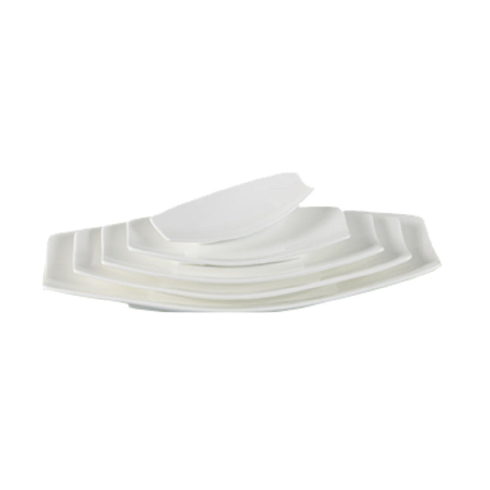 Yanco FU-808 Fuji Platter 8"L X 4"W Rectangular