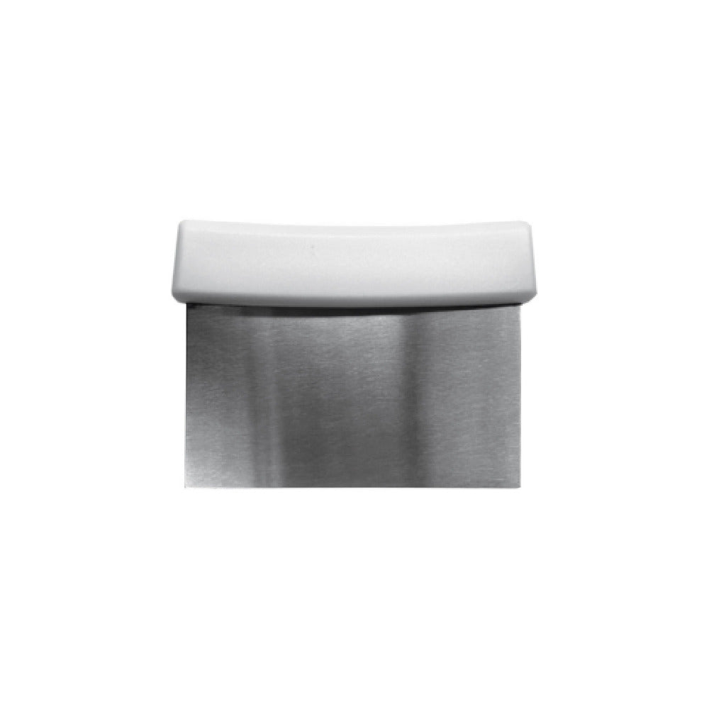 CAC China SCPS-6W Dough Scraper 6"x3-1/8" Stainless Steel Blade