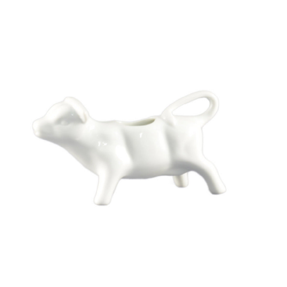 CAC China COW-PC Accessories Creamer 4 Oz. 6"L X 1-1/4"W X 3"H