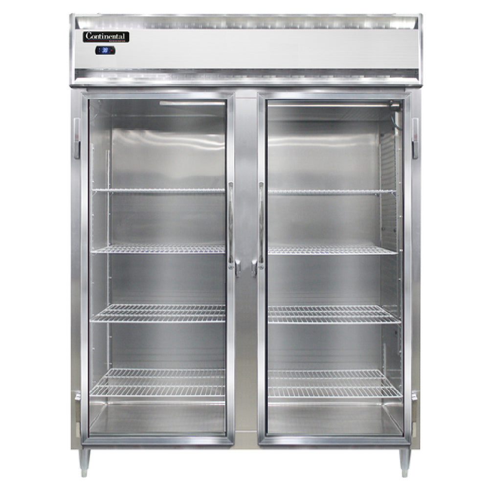 Continental Refrigerator D2RESNSSGD Designer Line Wide Refrigerator Reach-in 57"W