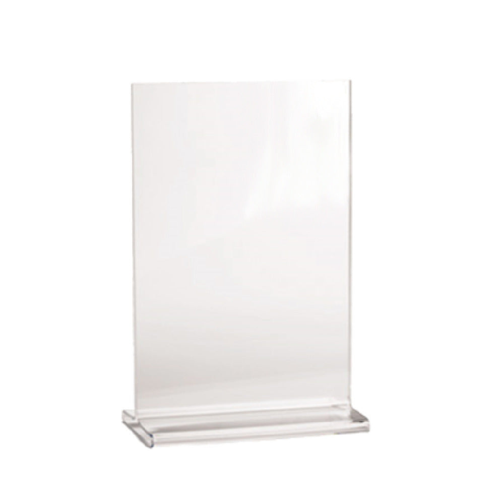 TableCraft Products 4060 - Menu Holder, 4" X 2" X 6-1/4", Two-sided