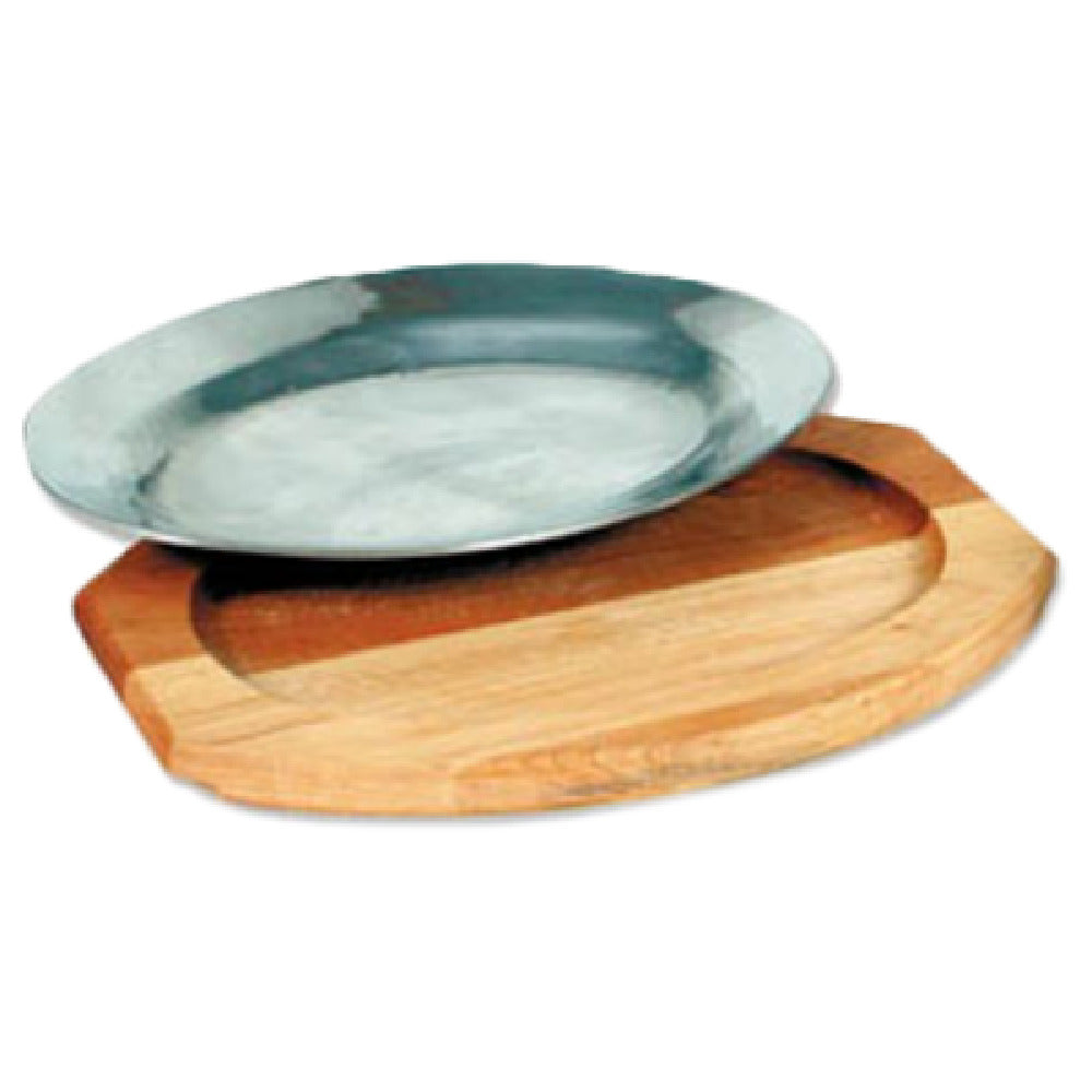 Royal ROY RSP L WD - Sizzle Platter Liner, Oval, Wood