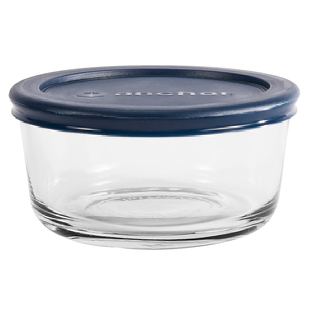 Anchor Hocking 85906L20 Food Storage Container 2 Cup 5" Dia. X 2-1/2"H