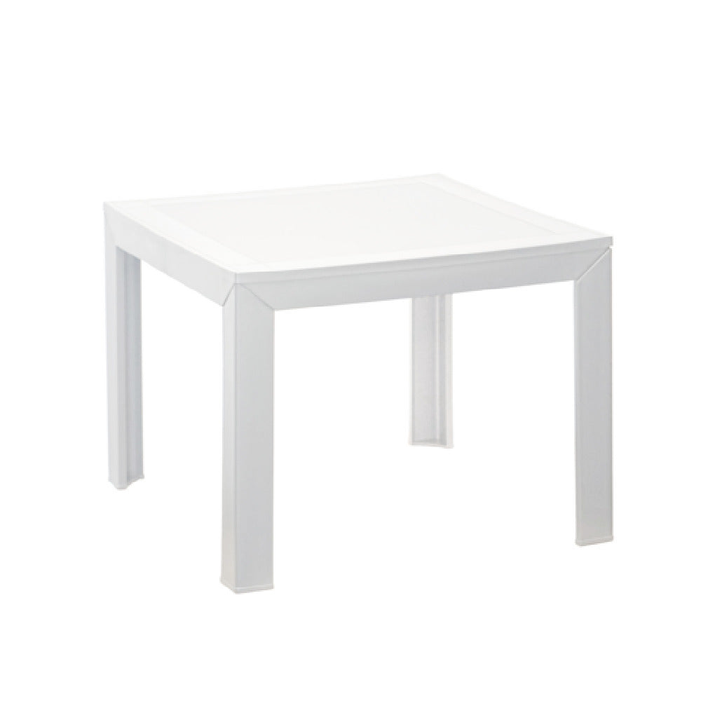 Grosfillex US089096 - Tucson Resin Low Table, 21.5"W X 21.5"D X 17"H, Resin Low Table