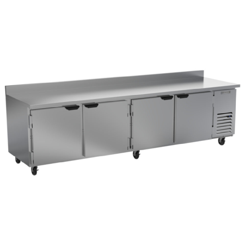 Beverage Air WTR119AHC Worktop Refrigerator Four-section 118"W