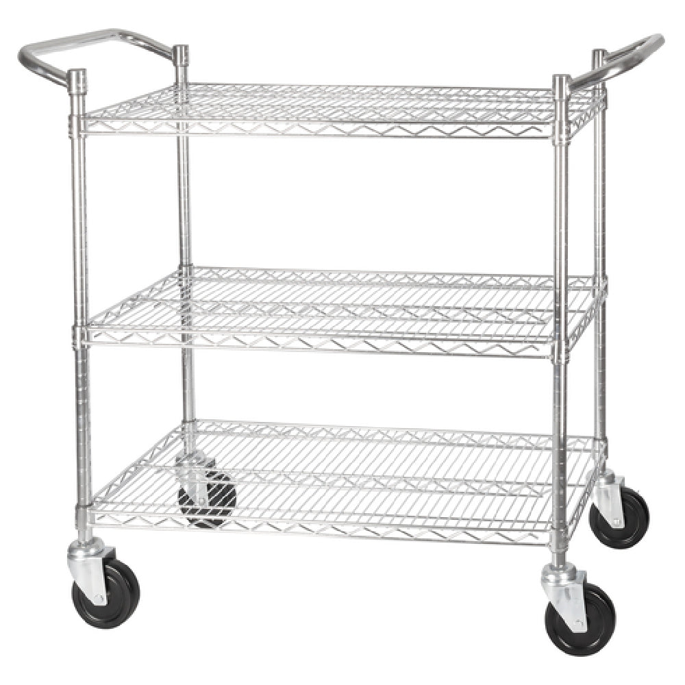 Winco VCCD-1836B Utility Cart 3-tier 18” X 36”