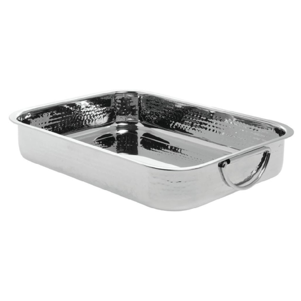 Hubert 40223 - Roasting Pan, 13-15/16" X 10-7/16" X 2-3/8"H, Large
