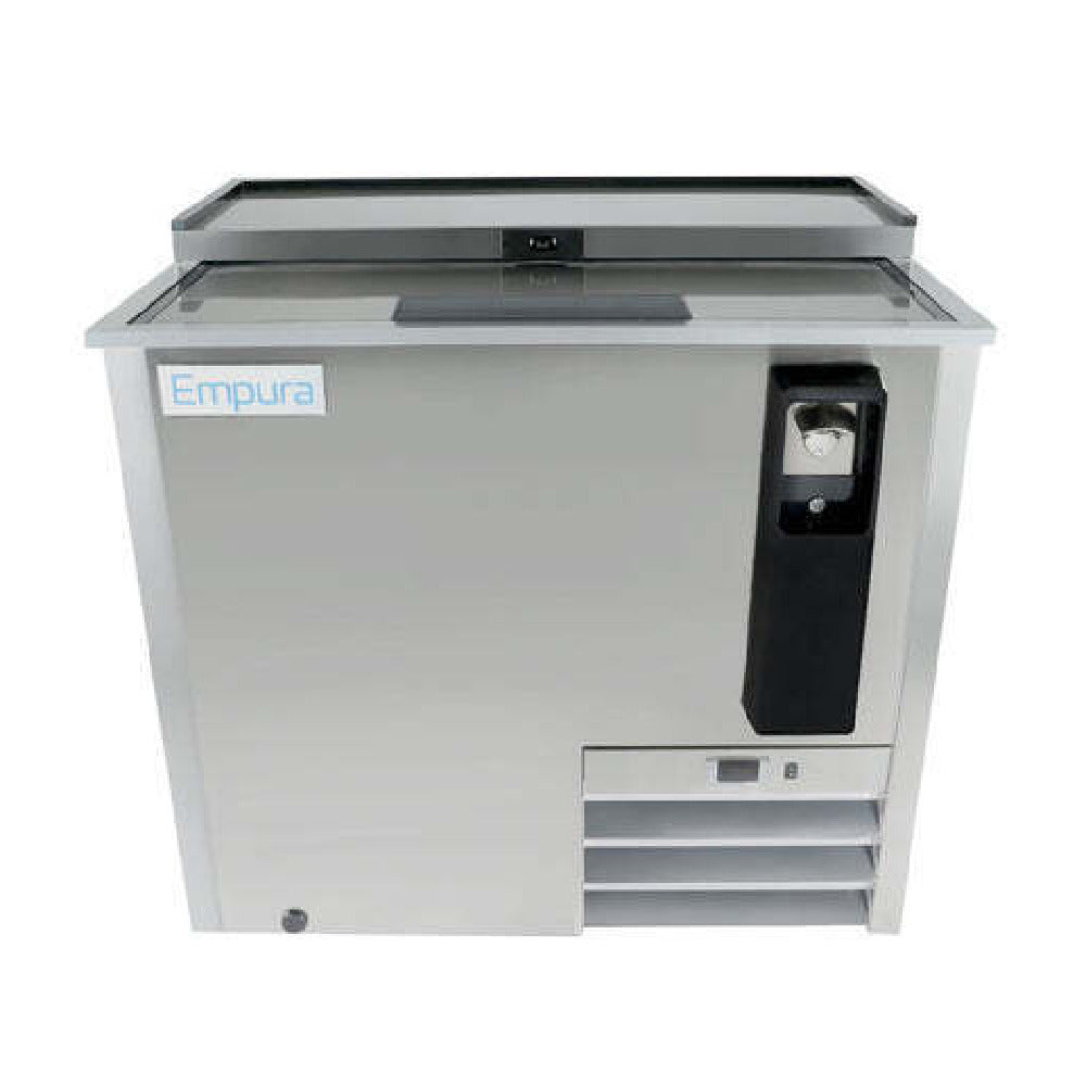 Empura E-KBC-36-S - Bottle Cooler, 36.8"W X 27"D X 35"H, (1) Solid Sliding Door