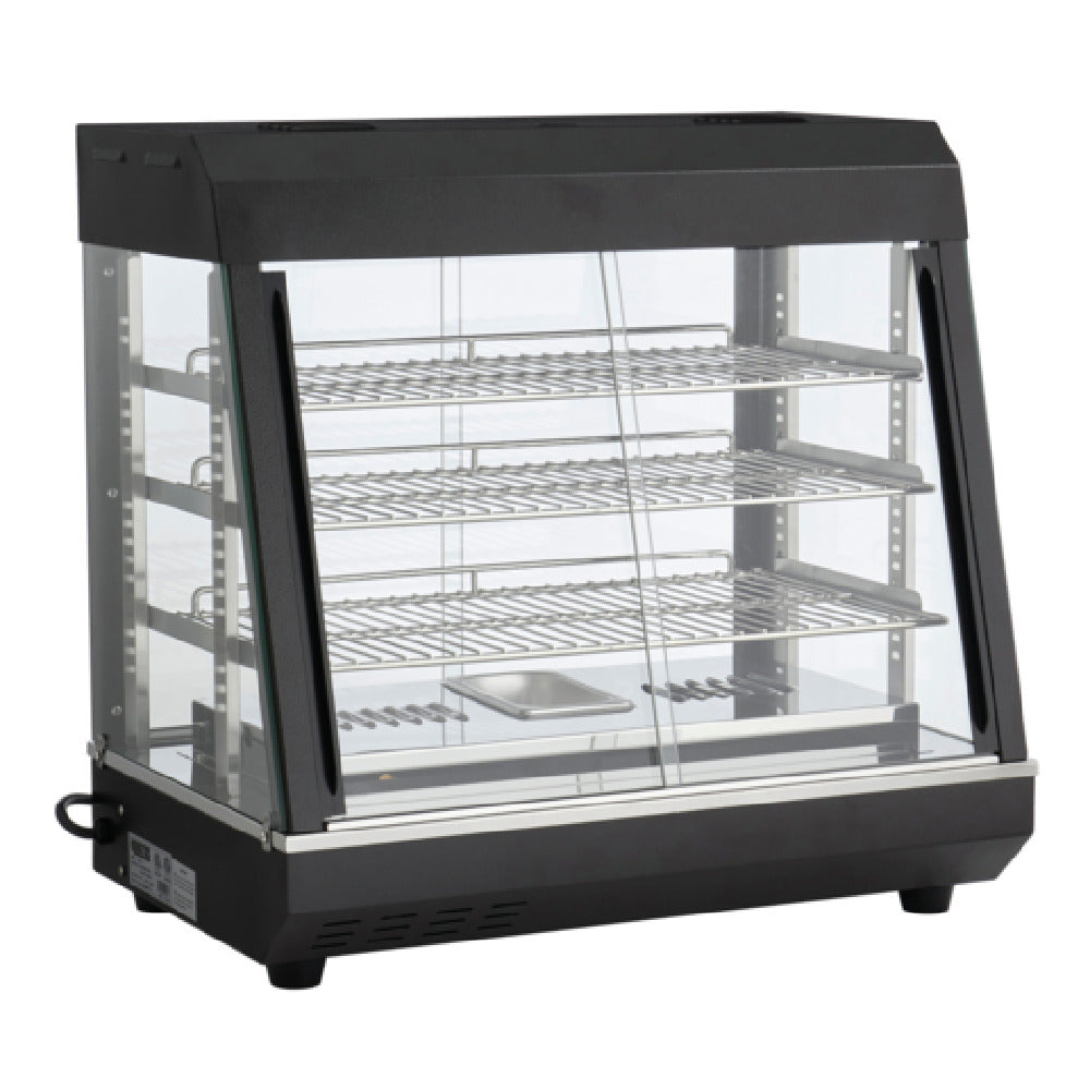 Hubert 95481 - Kratos® Hot Food Merchandiser, 27"W X 19"D X 25 2/5"H, Thermostatic Temperature Control 85°F To 185°F