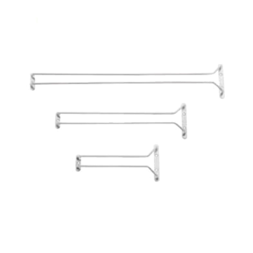 Alegacy Foodservice Products GR24C Glass Rack 24"L Chrome Finish