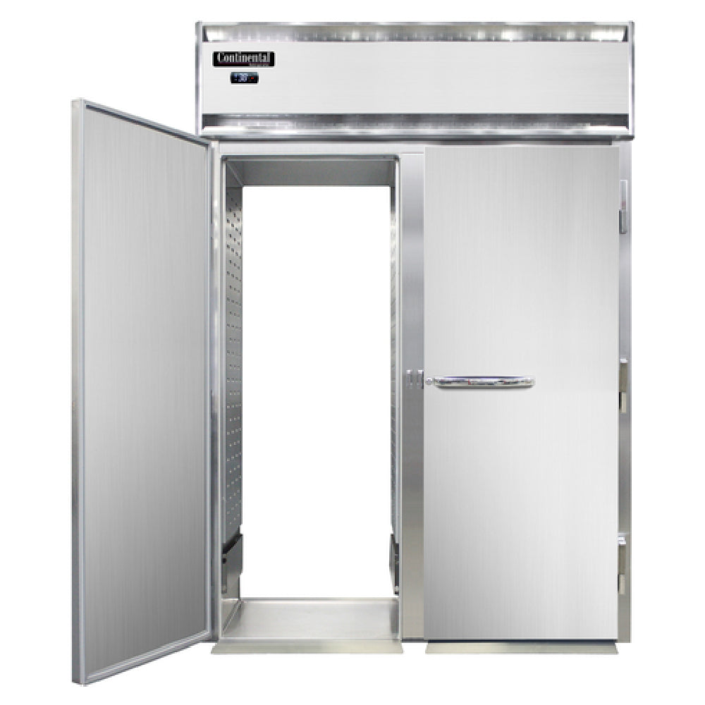 Continental Refrigerator D2RINSSRTE Designer Line Extra-High Refrigerator Roll-thru