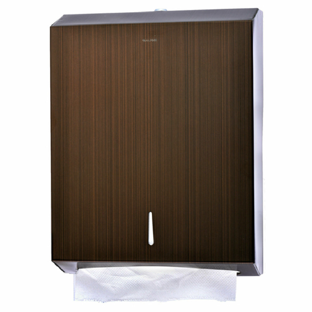 Alpine Industries ALP480-AC Paper Towel Dispenser 11-1/5"W X 4"D X 14-1/2"H Wall-mounted