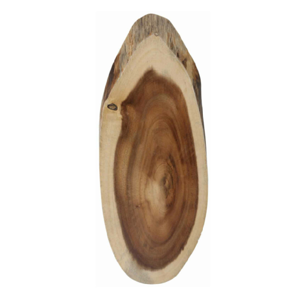 Tablecraft 11301 Acacia Serving Board 20" X 8" X 3/4" Oval