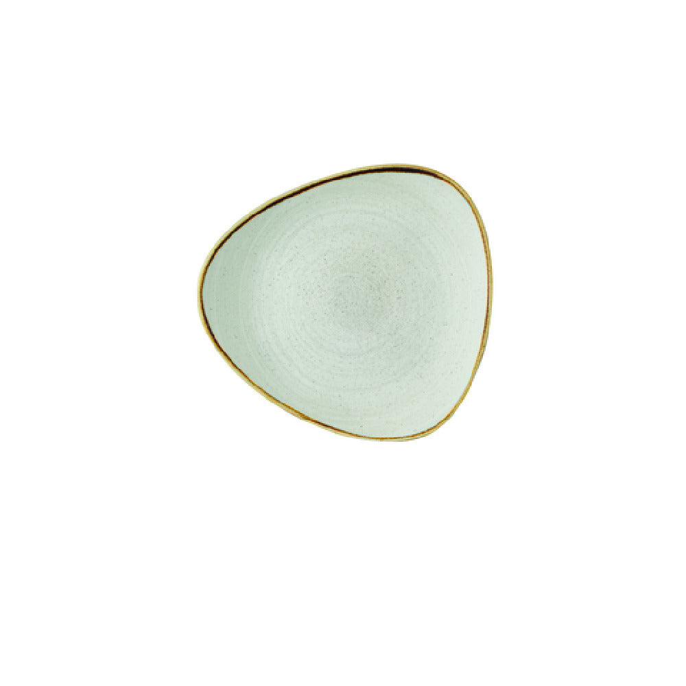 Churchill China SRGYTR101 Plate 11-1/8" Dia. Raw Grey Lotus