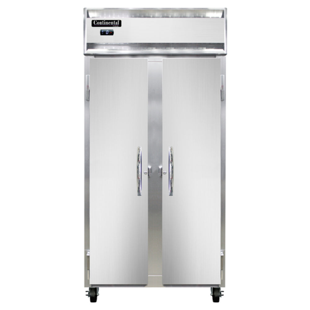 Continental Refrigerator 2FSEN Slim Line Freezer Reach-in 36-1/4"W