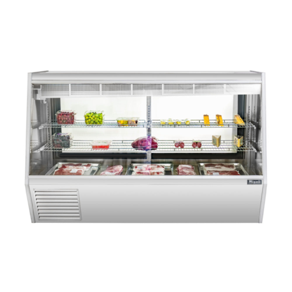 Migali Industries C-DS-7 Competitor Series® Refrigerated Display Case Deli 81.9"W X 55.4”H
